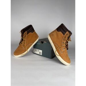 Timberland Dausette Wheat Nubuck Leather Ankle Boots Brown A1KLZ Womens 7